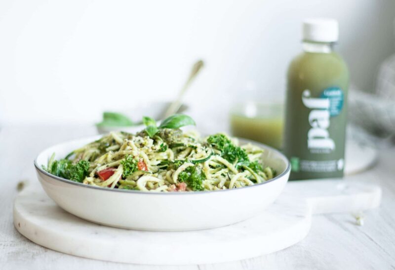 Spaghettis de courgettes - Recette healthy les jus PAF