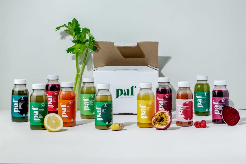 PAF Jus BIO Détox 100% fruits & légumes - Toutes les Box