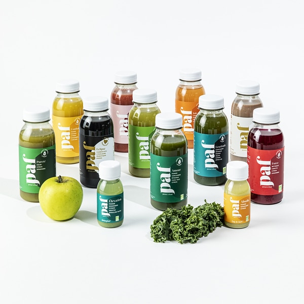 PAF Jus BIO Détox 100% fruits & légumes - Toutes les Box