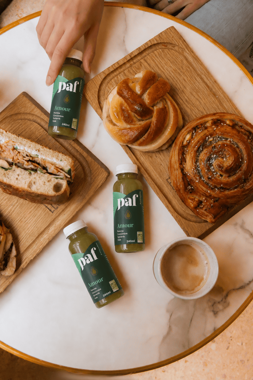 Coffret de jus vert concombre, épinards & kale - AMOUR – Image 2