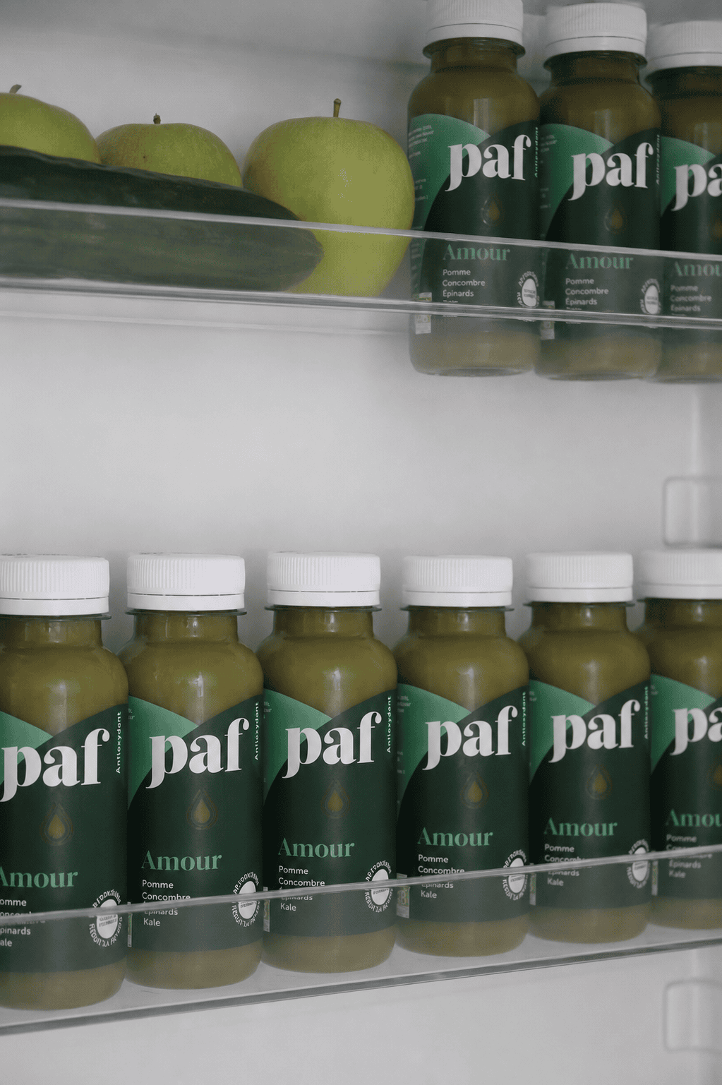 Coffret de jus vert concombre, épinards & kale - AMOUR – Image 3