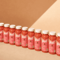 Coffret de jus fraise, framboise & orange - BONHEUR
