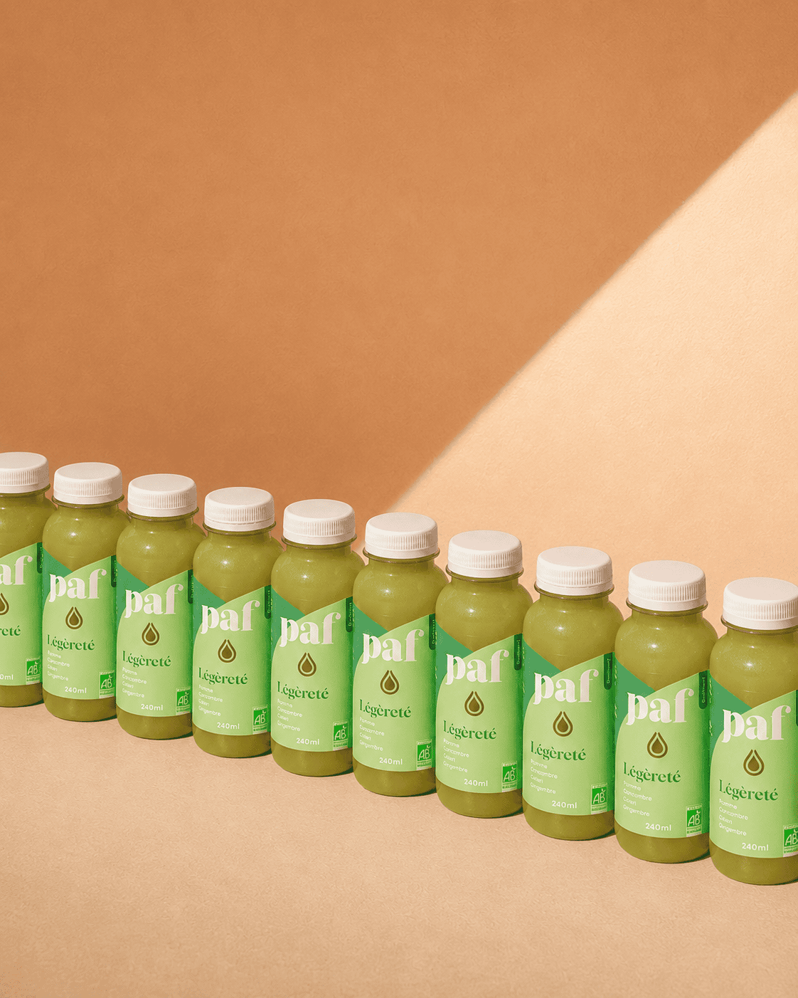 Coffret de jus concombre, citron & gingembre - LÉGÈRETÉ