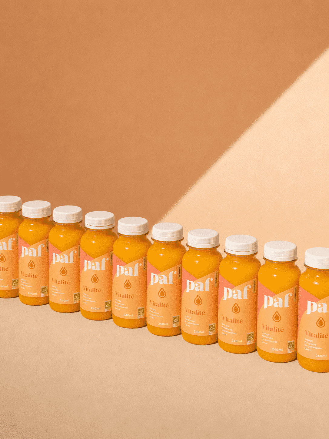 Coffret de jus orange, pamplemousse & gingembre - VITALITÉ