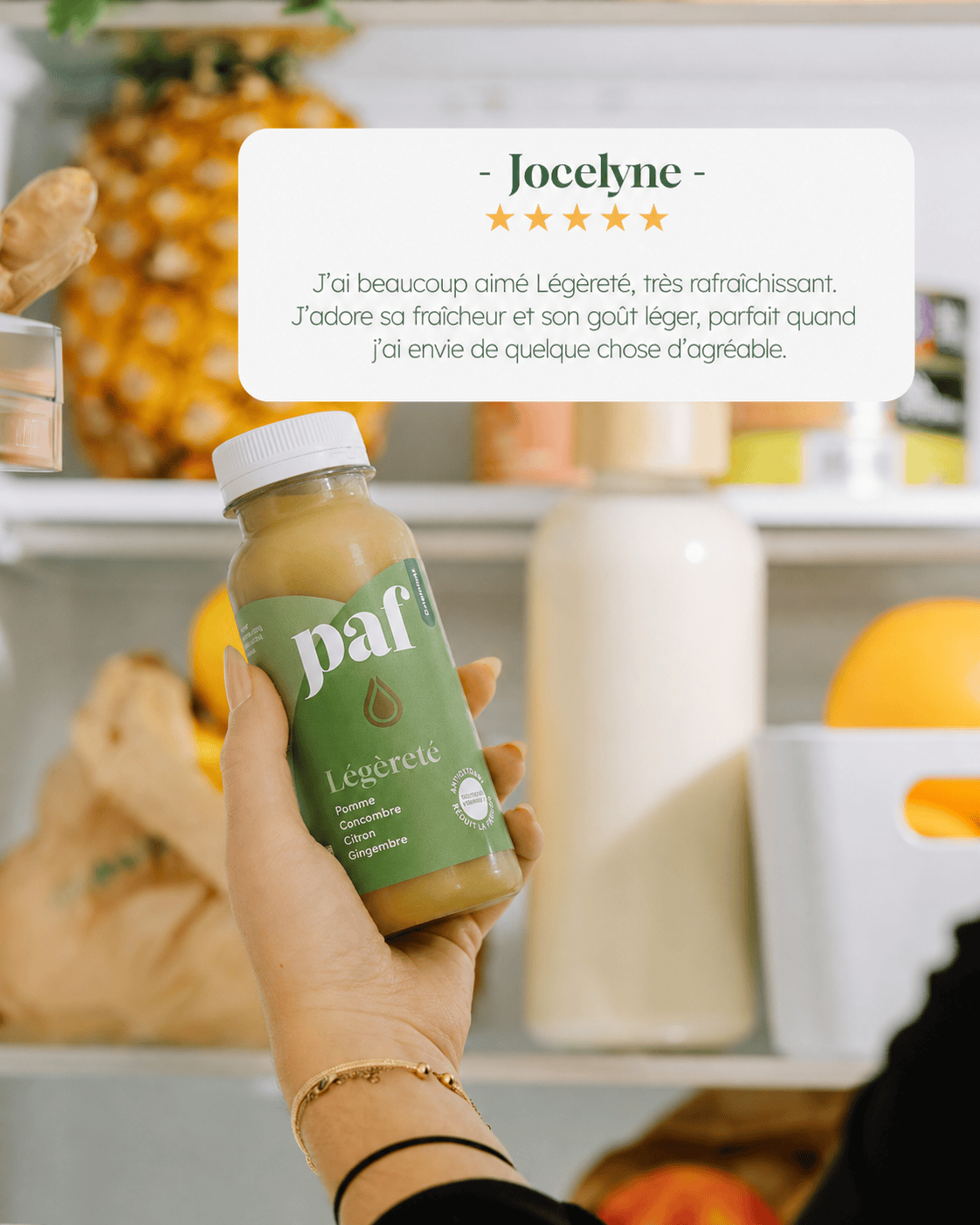 Coffret de jus concombre, citron & gingembre - LÉGÈRETÉ – Image 5