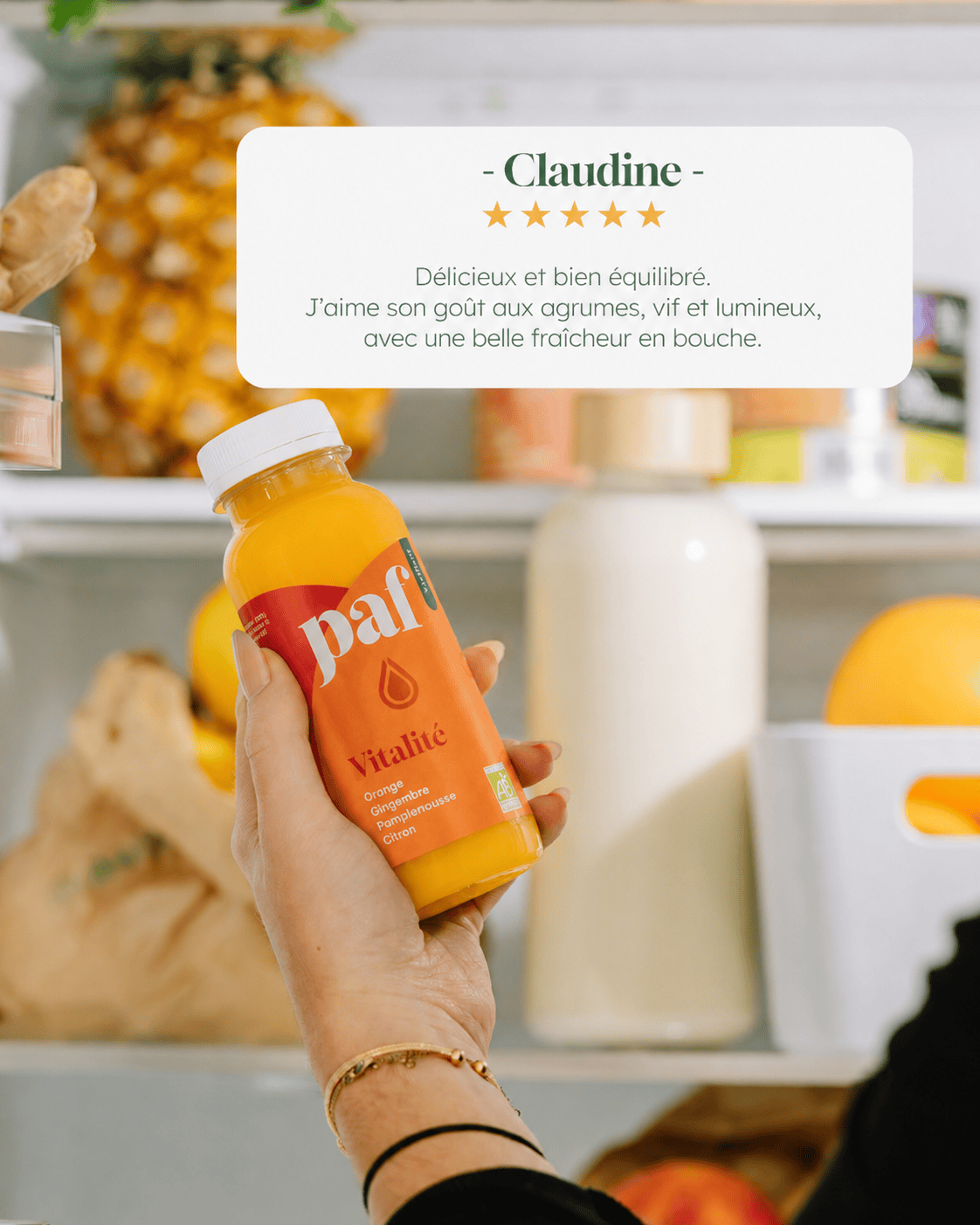 Coffret de jus orange, pamplemousse & gingembre - VITALITÉ – Image 5