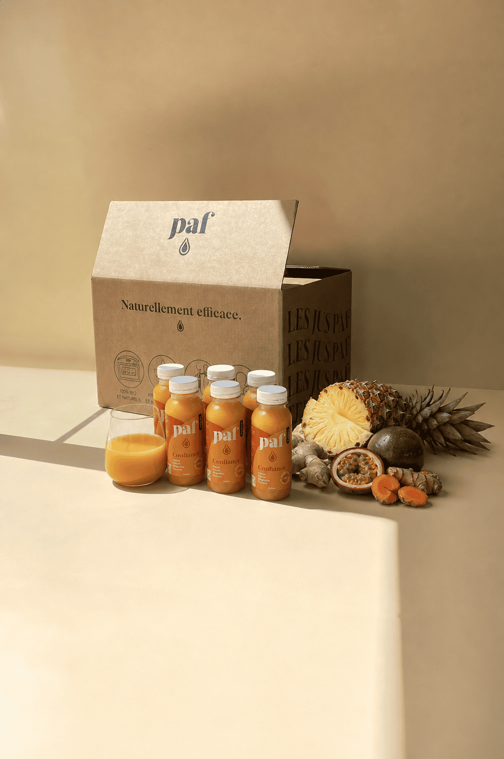 Coffret de jus ananas, gingembre & fruit de la passion - CONFIANCE – Image 4