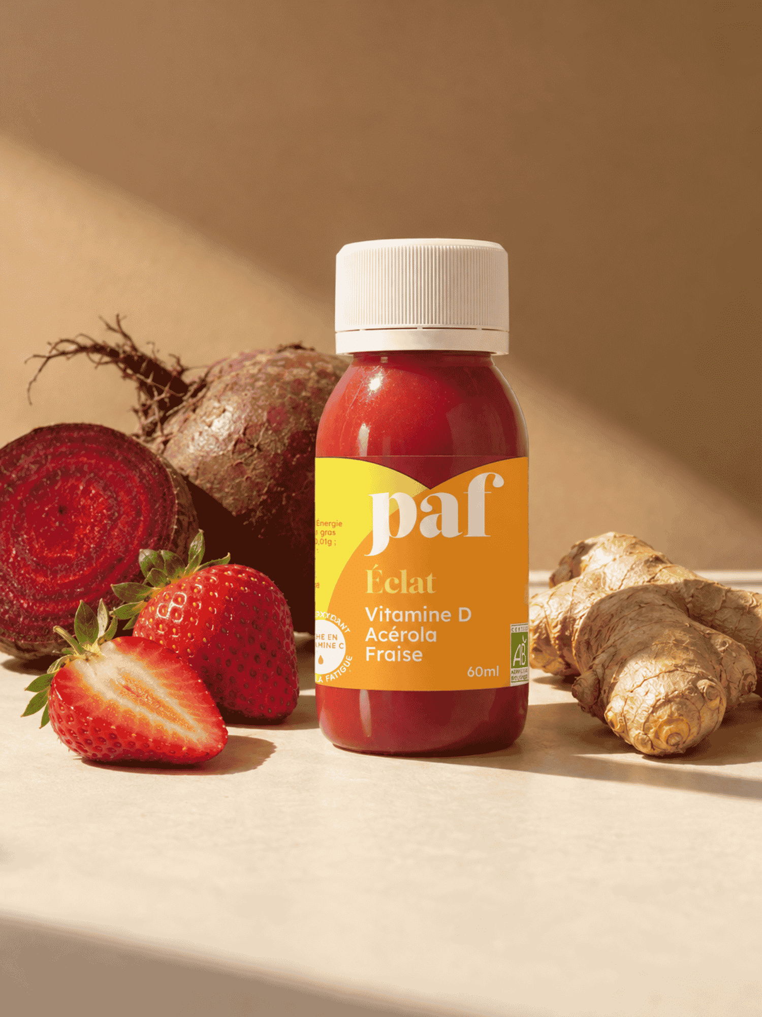 Coffret de shots Éclat : vitamine C & D